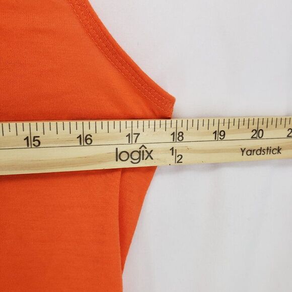 Style & Co Tank Top Small Wild Orange (AR) - Picture 4 of 6